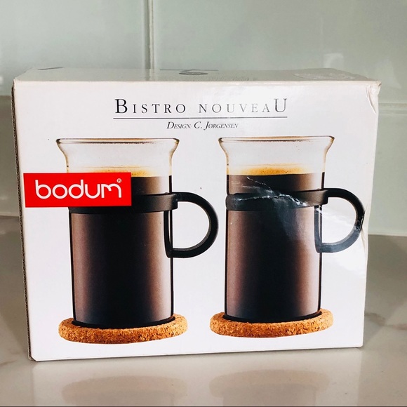 BODUM • Bistro Nouveau 8 piece coffee cup set 3521 - Picture 2 of 7